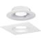 Maxim Lighting Crisp 5'' LED Recessed DownLight 3000K - Square, White 87674WT - alternate 2